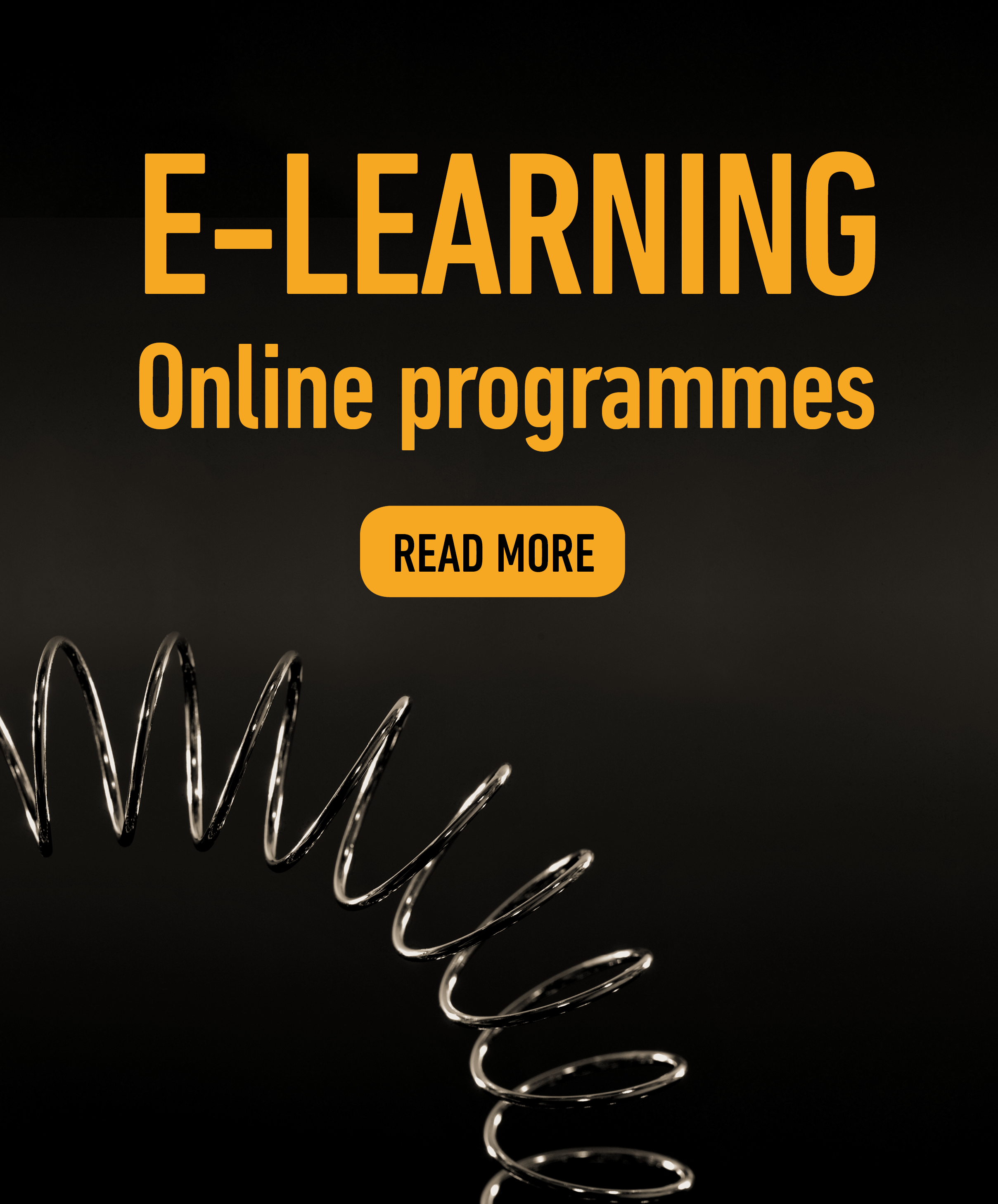 E-learning online programmes. Read more here